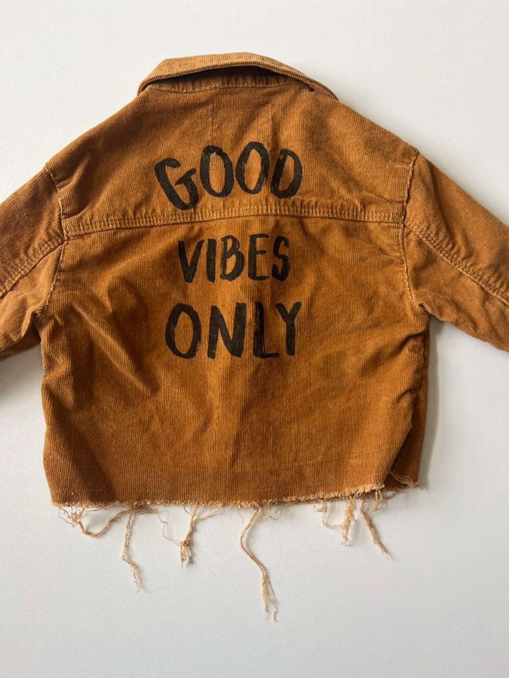 Baby unisex, size 12-18 month, ZARA, brown good vibes corduroy jacket